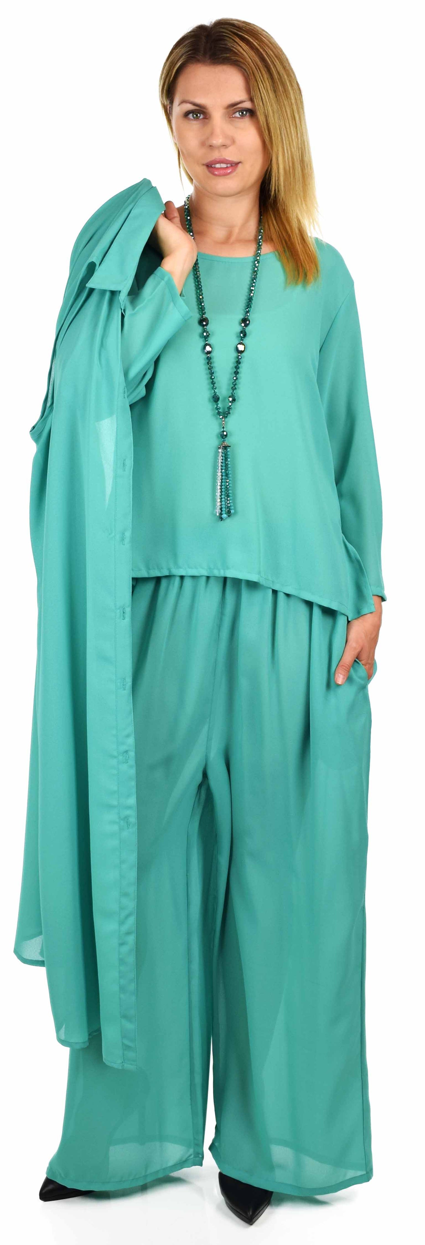 Dare2bStylish 3 PC Pant set, Women 3 Piece pant set, lagenlook pant set, women Plus size Pant set