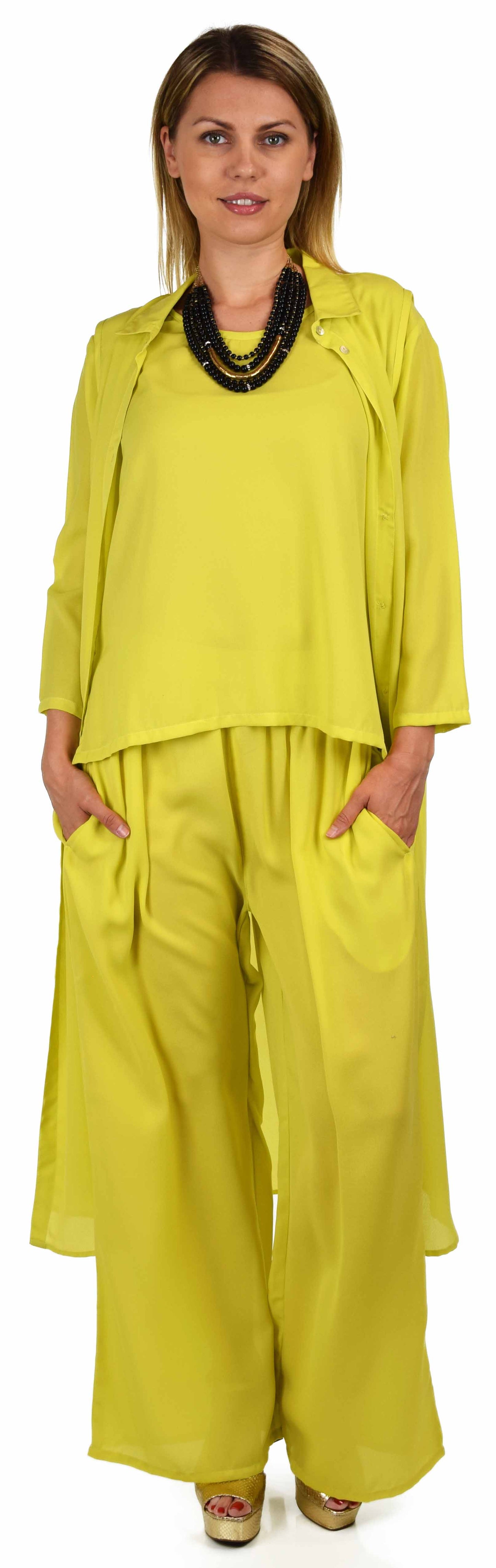 Dare2bStylish 3 PC Pant set, Women 3 Piece pant set, lagenlook pant set, women Plus size Pant set