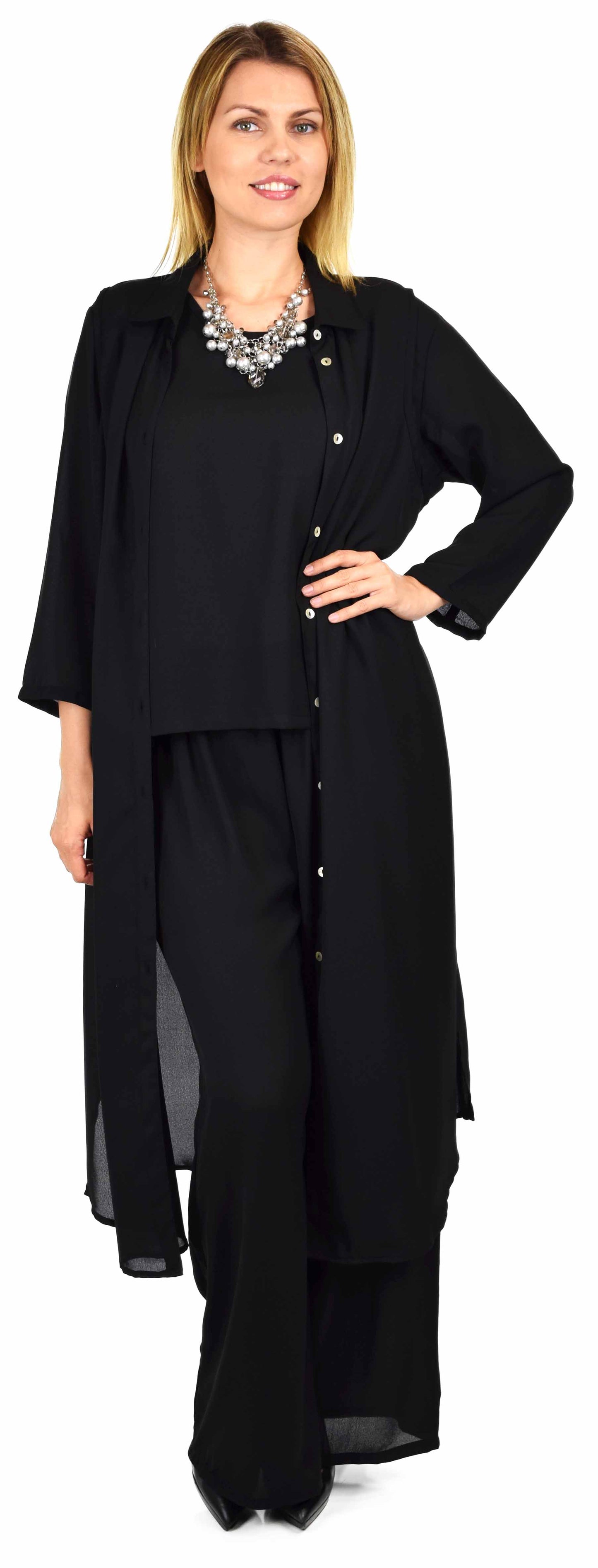 Dare2bStylish 3 PC Pant set, Women 3 Piece pant set, lagenlook pant set, women Plus size Pant set