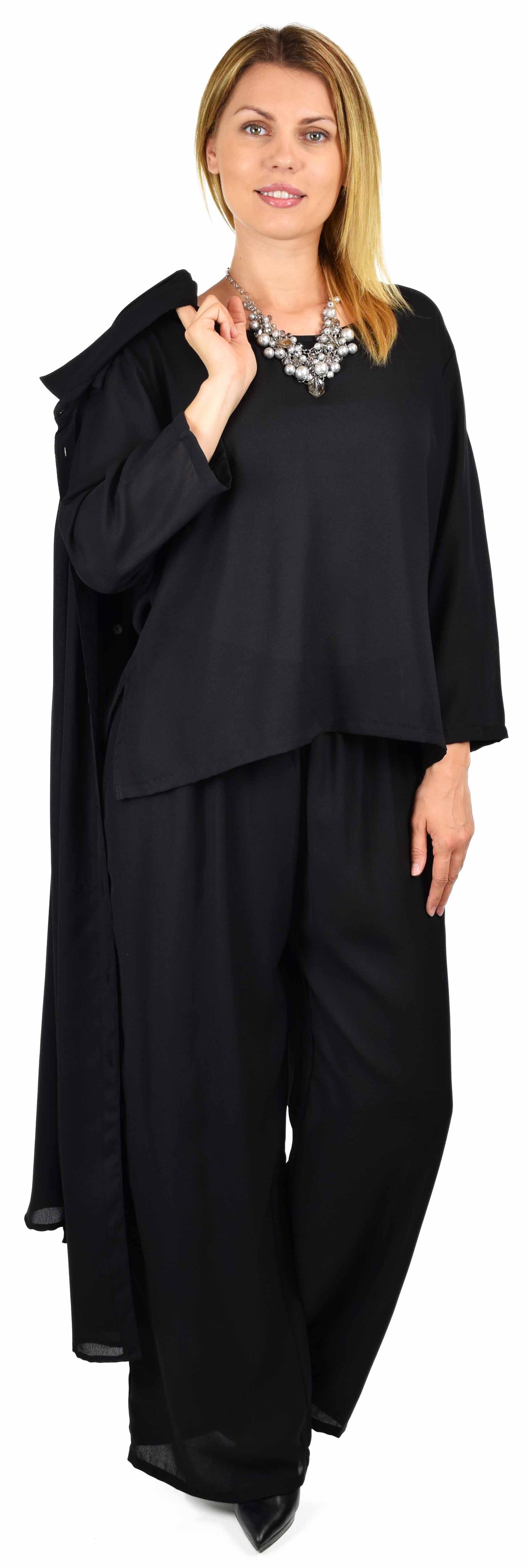 Dare2bStylish 3 PC Pant set, Women 3 Piece pant set, lagenlook pant set, women Plus size Pant set