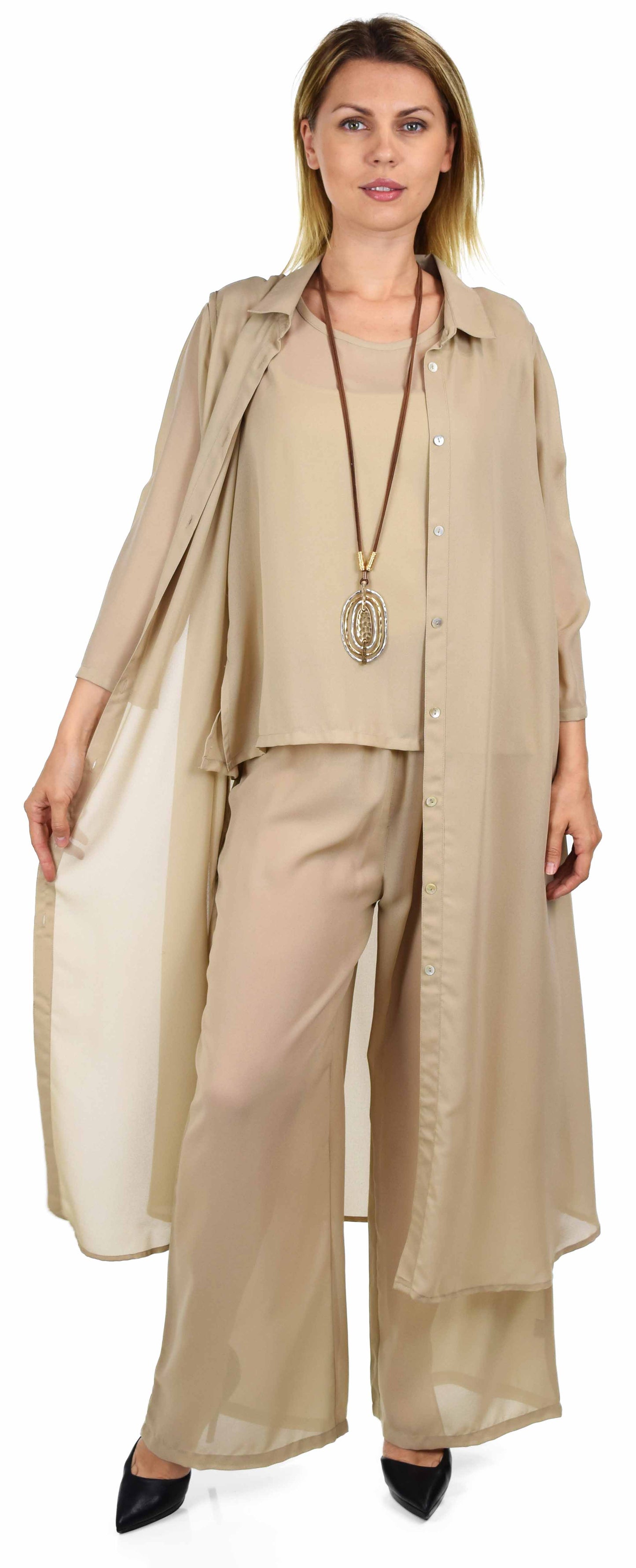 Dare2bStylish 3 PC Pant set, Women 3 Piece pant set, lagenlook pant set, women Plus size Pant set