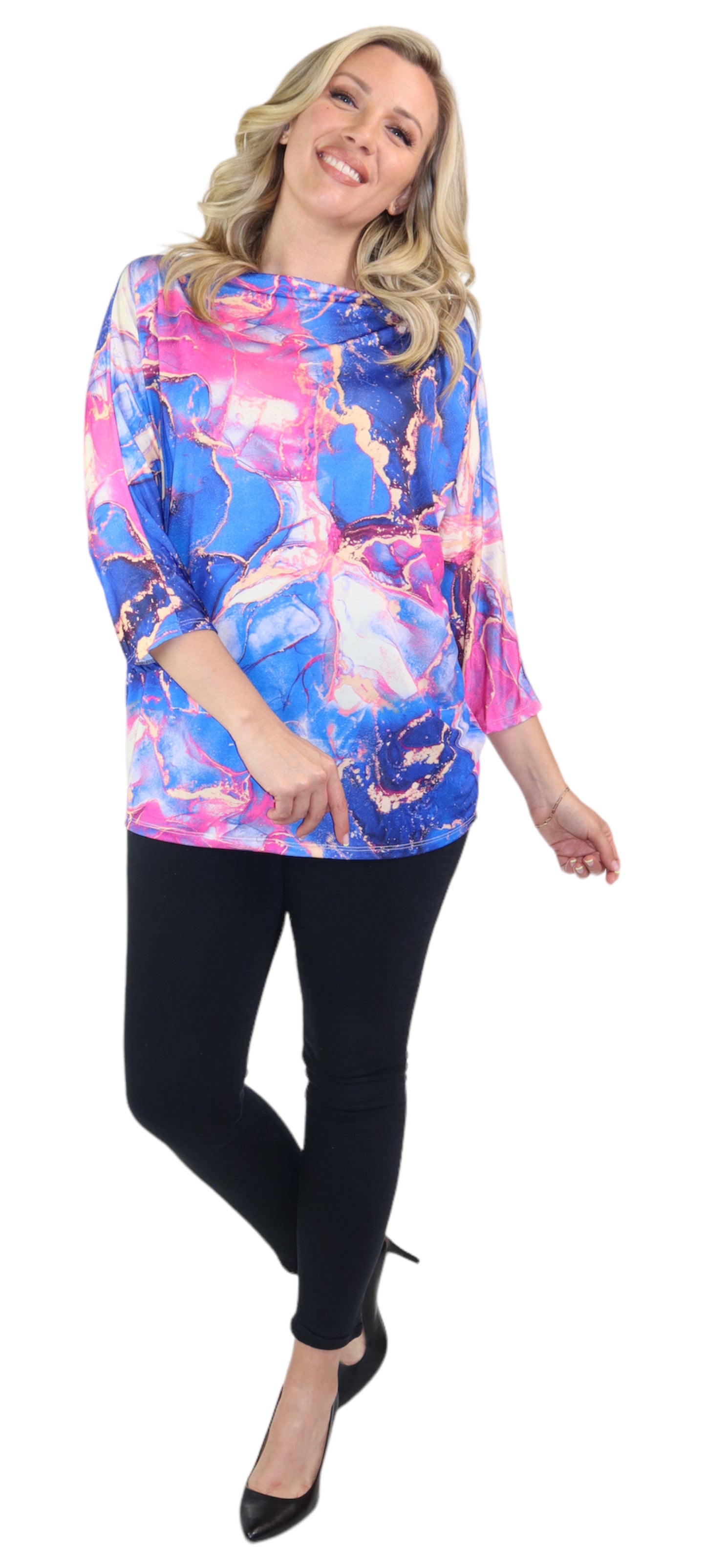 Abstract Print Tunic, digital print Tunic, Travellers Tunic,