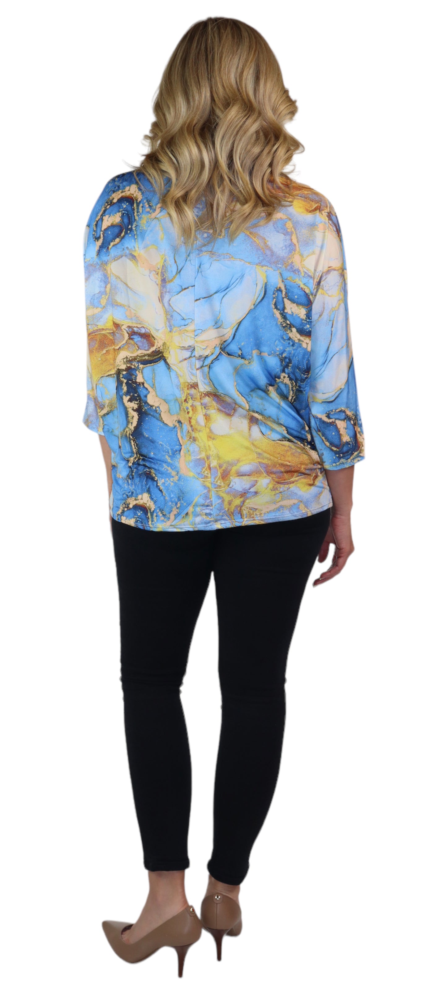 Abstract Print Tunic, digital print Tunic, Travellers Tunic,