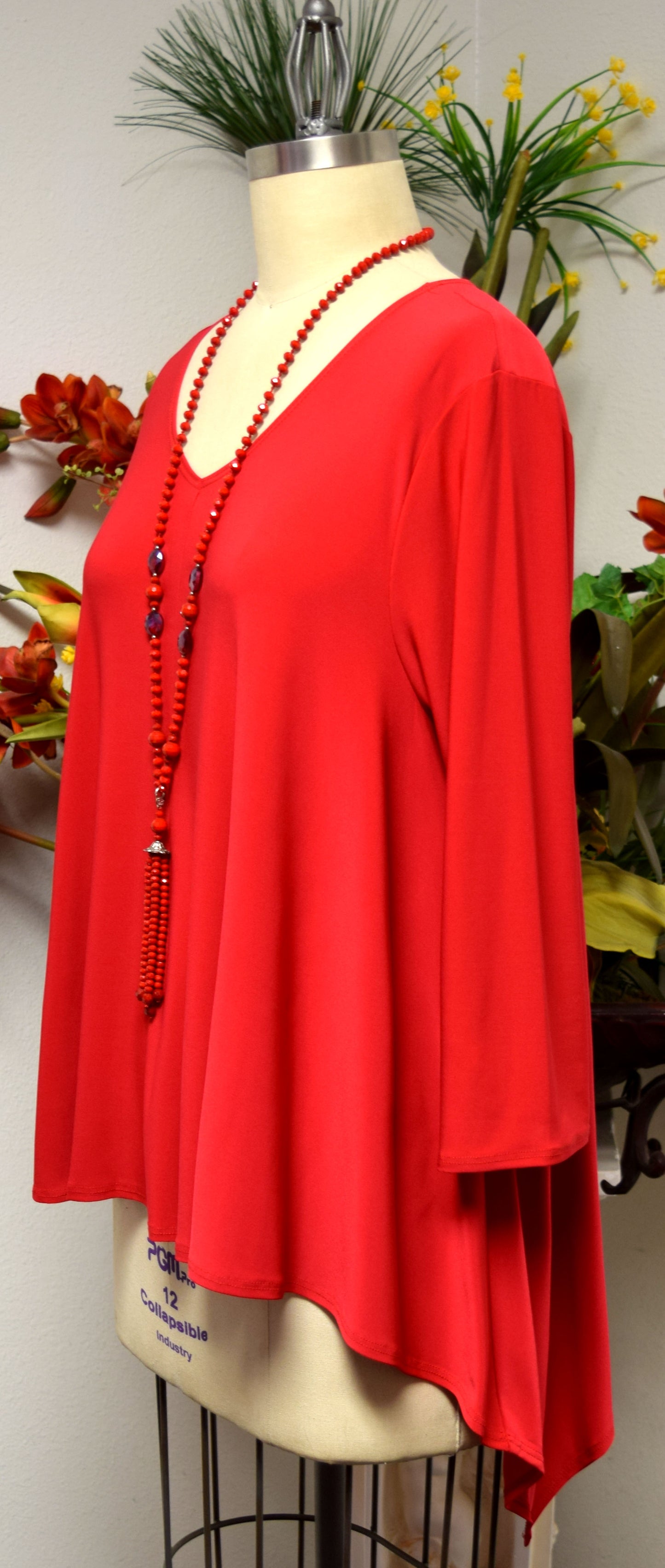 Asymmetrical Tunic, Flared Tunic, ladies top, Designer Tunic, Plus size Tunic, Women Tunic, for Travel and Much More. Size S to 3XL