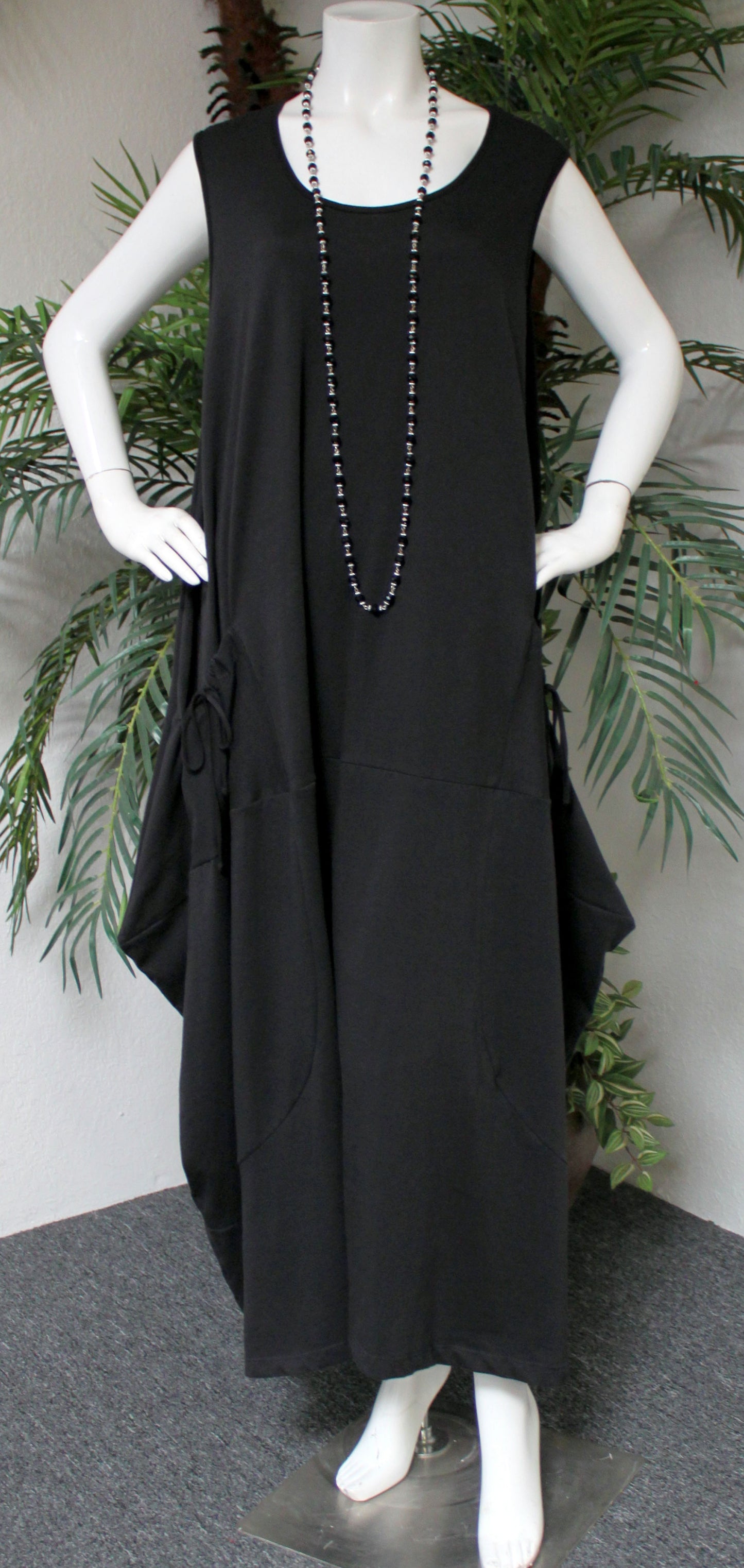Comfyplus Dress, Quirky Dress, Artsy Dress, Plus size Dress, Lagenlook Dress, Curvy Dress, Sleeveless One size Dress will fit 1XL/2XL/3XL