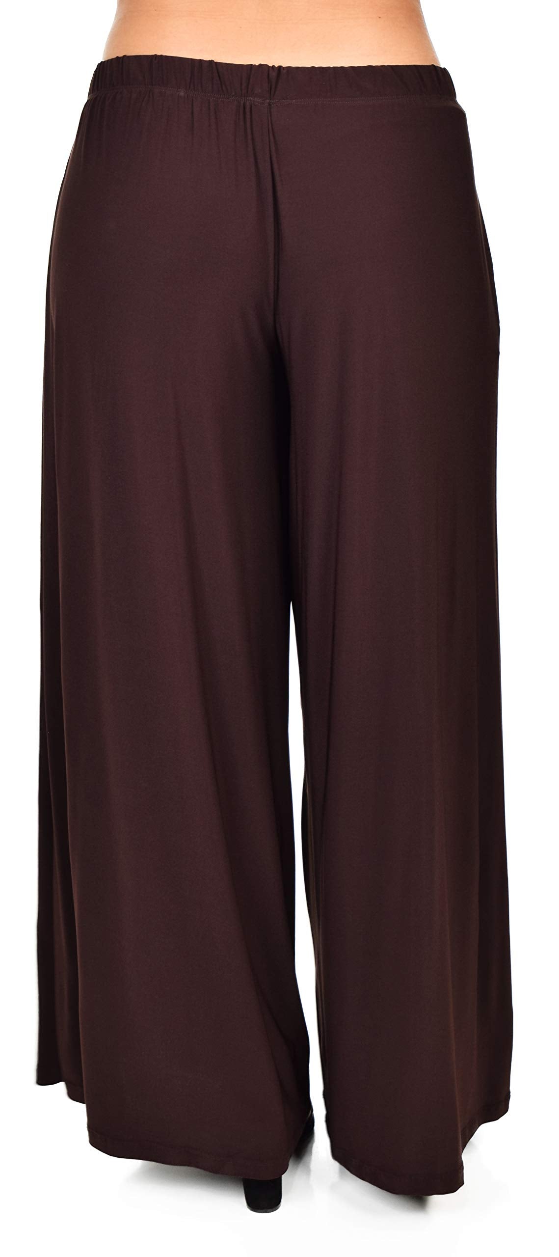 Relaxed fit, Pants, Wrinkleproof Pants, Plus Size Pants, Loose Fitting Boho Palazzo Pants with side pockets