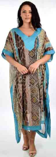 Comfyplus Premium Georgette Beaded and embellished Caftan, Plus Size Caftan. Sizes Fits up to to 6X