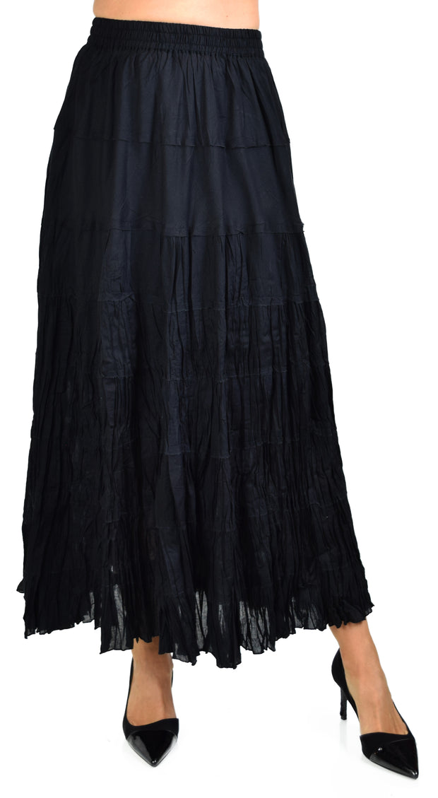 Tiered Ombre Skirt, hande dye skirt, Cotton Skirt, 8 tiered Skirt,Broomstick Skirt,Designer Skirt, Long Plus size Skirt, Tie dye skirt
