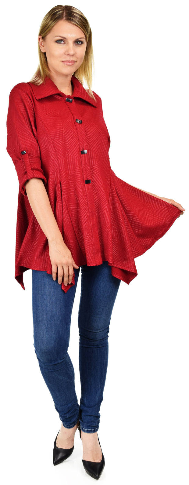 Made In USA, Must Have Classic, High End Designer Plus Size Jacket Blouse size S, L,XL,1XL,2XL,3XL. Limited Quantity