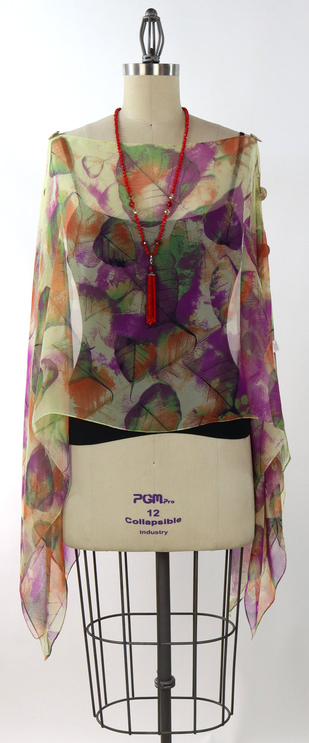 Silky and Soft travellers delight Poncho/Cape, One size Cape, Women poncho
