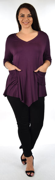 Comfy Plus Tunic,  Lagenlook Tunic, Plus size Tunic, Tall Tunic, Designer Tunic. Soft and Comfortable Tunic,,Plus size clothing, Women Tunic