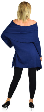 High End Tunic, Designer Tunic, Cowl Neck Tunic, Plus size tunic, Women Tunic, In premium Textured Fabric. L to 3XL
