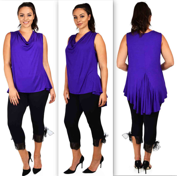 New Romantic Tunic, Summer Tunic, Lagen look Plus Size Tunic will fit xl/1xl/2xl. Custom order available.