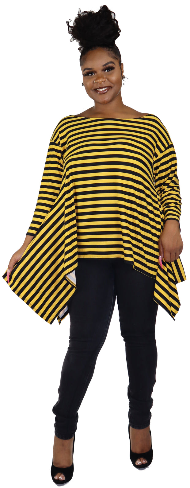 Dare2bstylish tunic, Striped tunic, Asymmetrical tunic, Lagen look tunic, Plus Size, Off shoulder Tunic, One size tunic, Plus size tunic