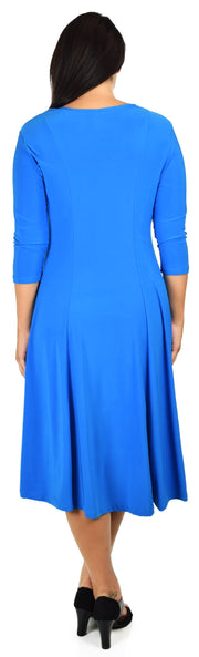 Dare2bstylish Swingy and Swirly Dress, urban-chic Dress, Hi-low Dress, Plus Size dress in Size 1 FITS XL/1XL. Free Shipping
