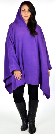 Full Size Poncho, Warm Poncho,Hooded Poncho, Fleece Poncho, Plus Size Poncho in warm and cozy Fleece fabric fits up to 5xl