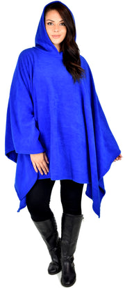 Full Size Poncho, Warm Poncho,Hooded Poncho, Fleece Poncho, Plus Size Poncho in warm and cozy Fleece fabric fits up to 5xl