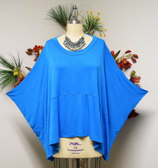 Oversized poncho Top, Fit Small to 3XL, Hip Hop Tunic, Boho Top, Casual top, Summer tunic, Plus size top, Women tunic.