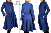 Denim Aristocratic, ComfyPlus Ultimate Designer Shirt,  Denim Shirt, Cotton Shirt,  European Shirt, Fashion Shirt,  Dress shirt,  Plus Size Shirt