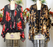 Dare2bstylish Duster, Exclusive Lagenlook Duster, Printed Jacket, Plus size duster, Printed cover up, M to 3XL, Party Wear, Offce Wear