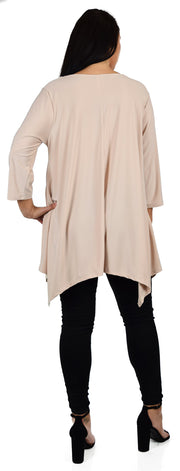 Comfyplus Tunic, Versatile and Oversize Tunic, lagen look Tunic,  Plus size tunic with side pockets. Fits 1XL/2XL/3XL