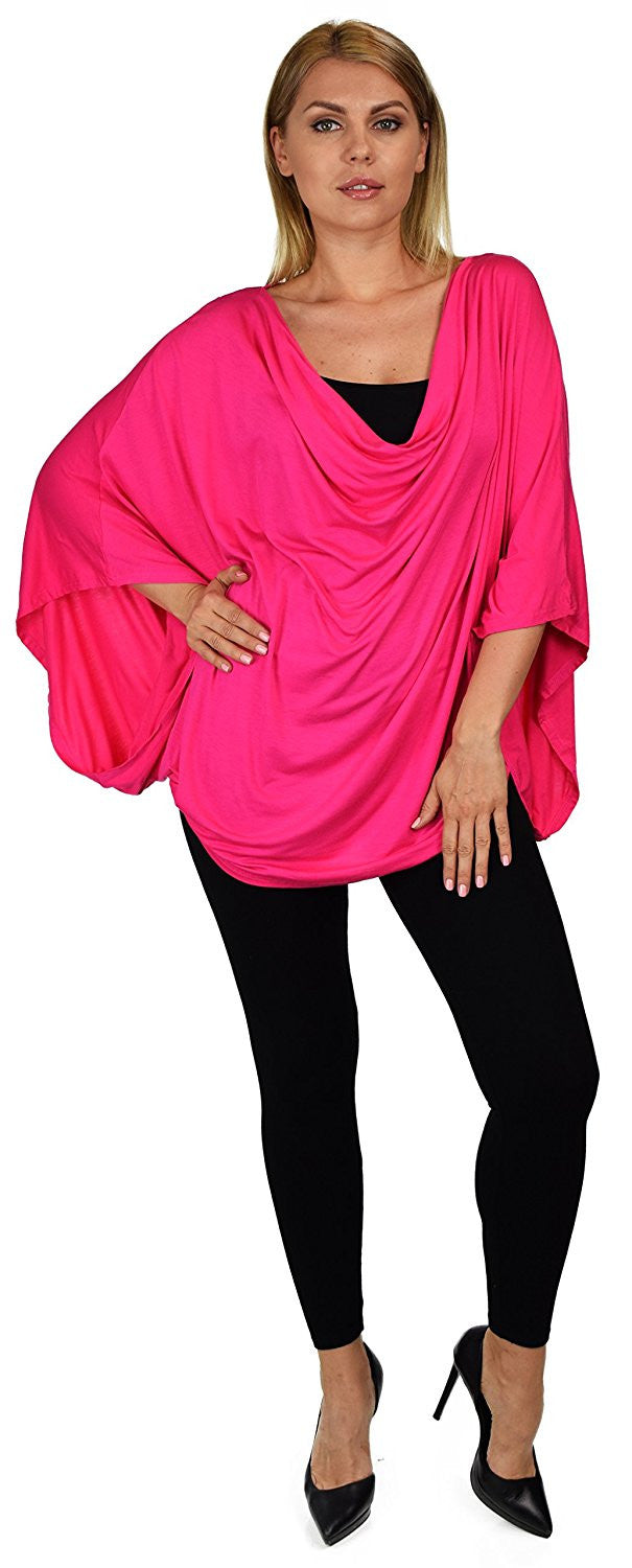 Plus Size Poncho Top, Summer Tunic, Oversize Tunic, Women Blouse Top | Poncho Style Cover Up