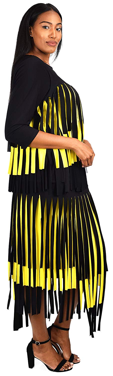 Dare2bStylish Women 2 Piece Car Wash Skirt Set Maxi Dress Outfit | Reg & Plus Sizes