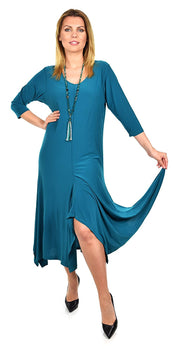 Versatile Swing Dress Plus Size Quirky Loose Fitting