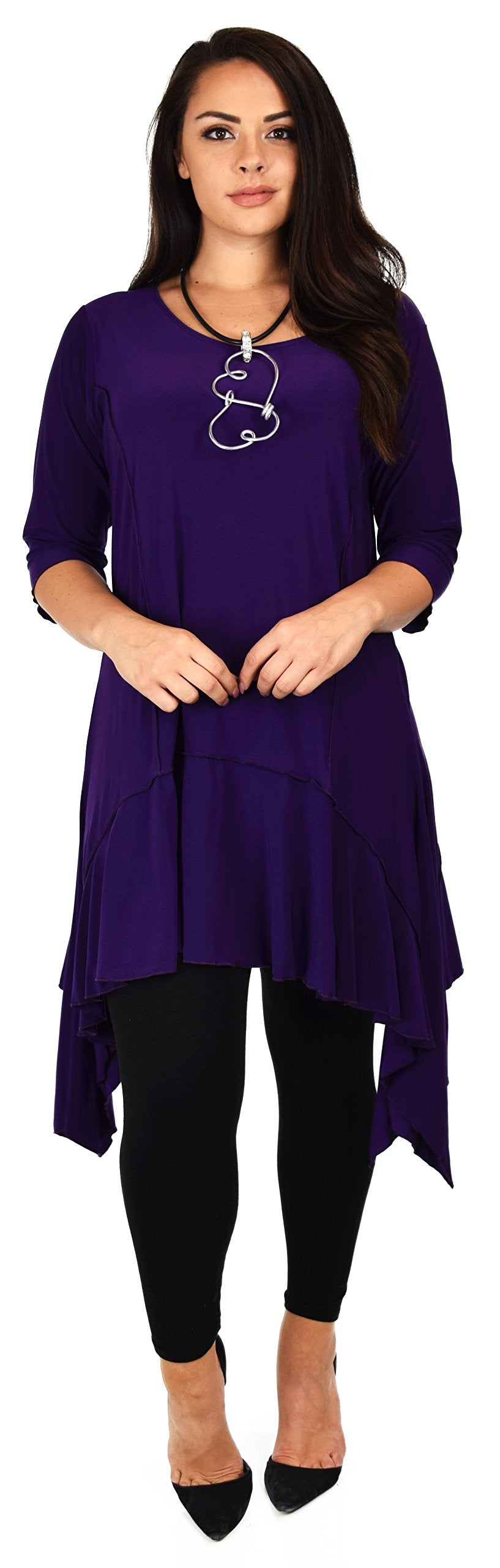 Stylish N Exclusive Crazy cuts Tunic,  Lagenlook Tunic dress, Plus Size Tunic, Quirky Tunic Dress. Plus size clothing