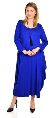 Lagenlook Plus Size Summer Dress Quirky Loose Fitting