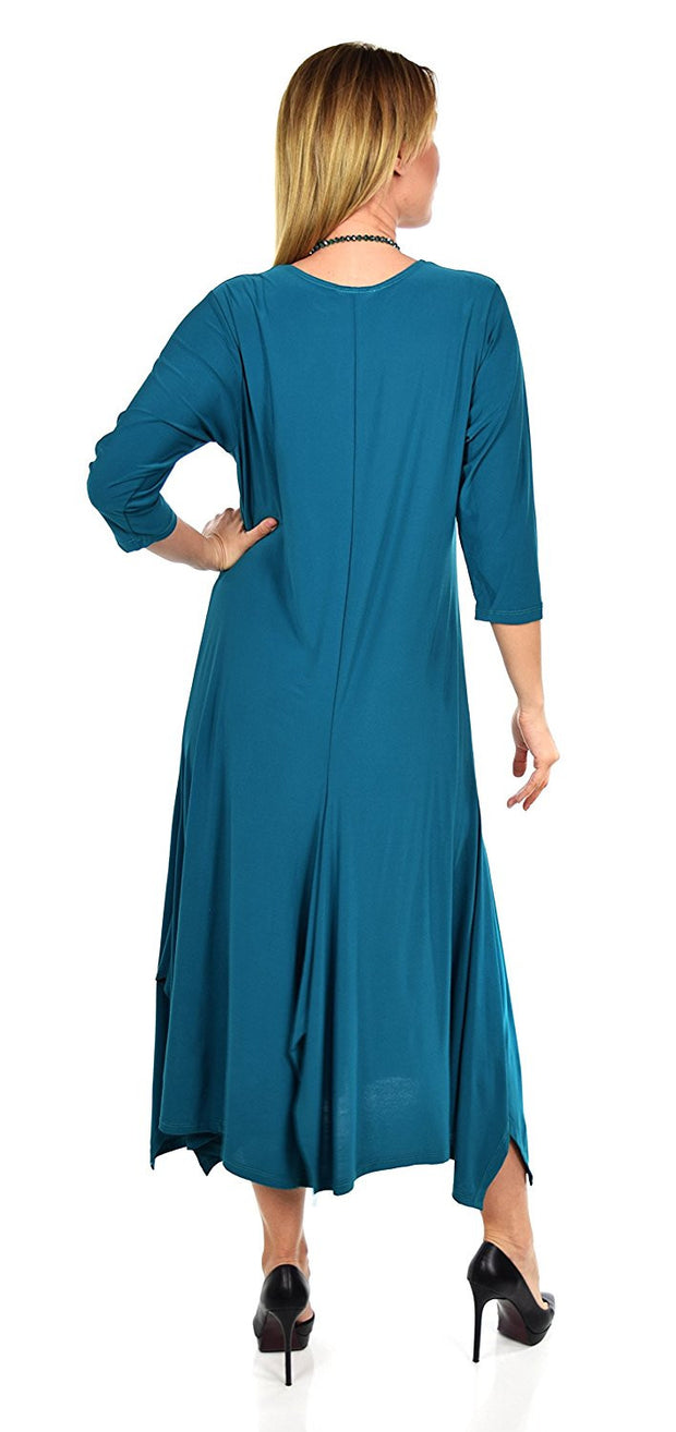 Versatile Swing Dress Plus Size Quirky Loose Fitting