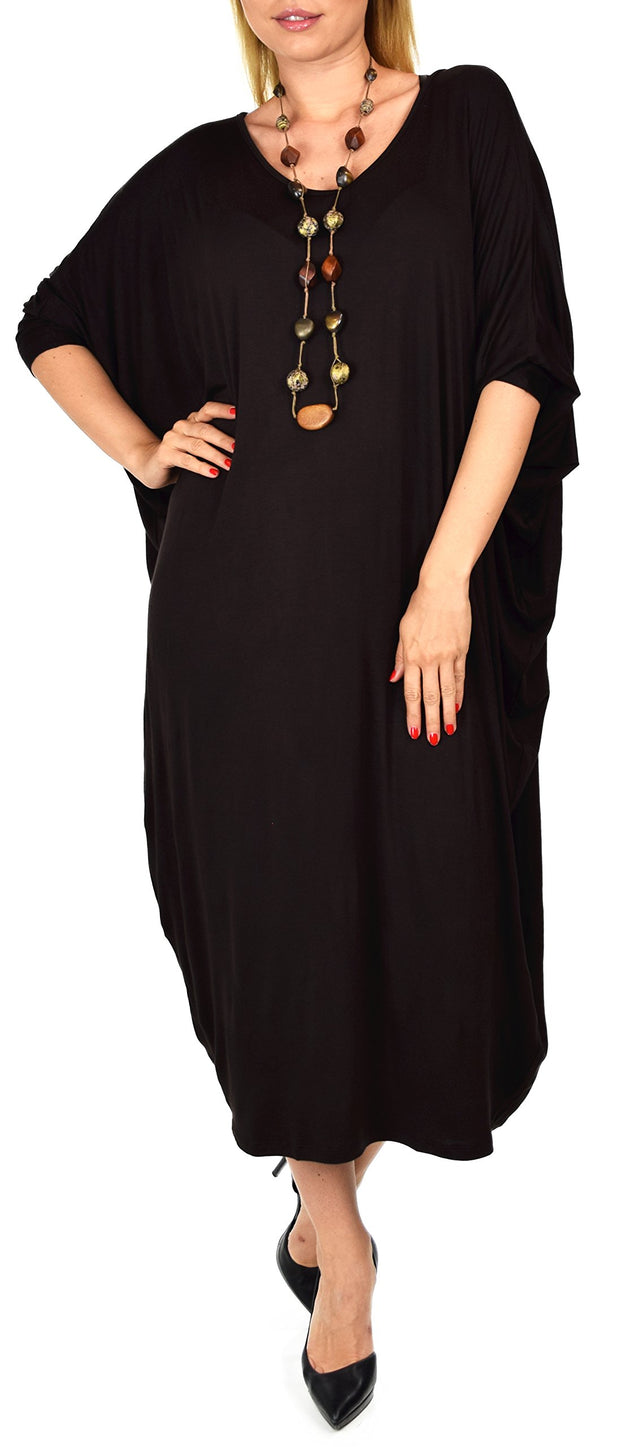 Comfy Dress, Women Dress, Summer Dress, Oversize Dress,  Lagenlook Dress, Plus size Dress, Maxi Dress. Fits from Large to 4X.