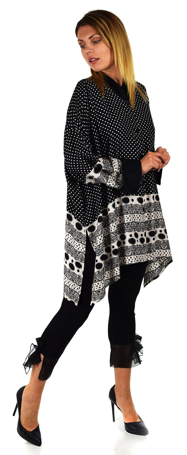 ComfyPlus, Plus Size Shirt, Oversize Shirt, Chiffon Shirt, Plus Size top, Designer Shirt, Zebra Print, Big Shirt,Plus size clothing