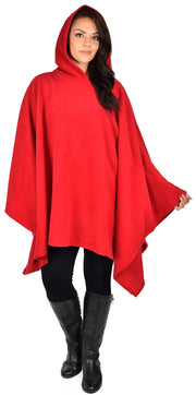 Dare2bStylish Women Poncho Style Hoodie Sweater Fleece Cover Up for Cold Weather