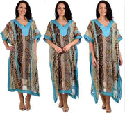 Comfyplus Premium Georgette Beaded and embellished Caftan, Plus Size Caftan. Sizes Fits up to to 6X
