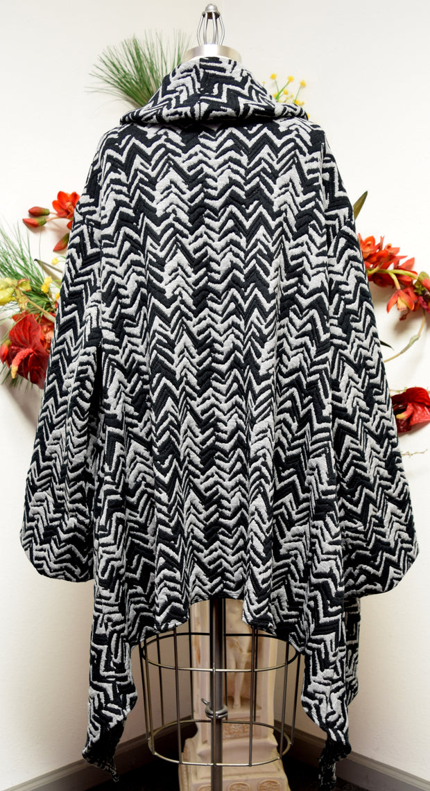 Made in USA, Ultimate Travelers Jacket, Plus Size Jacket, Jacqaurd Duster, Chevron  print Jacket, Jacquard Coat, Winter jacket, winter coat.