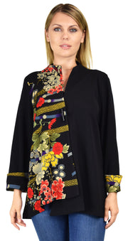 New Travelers Adorable and Chic European cut Jacket Blouse. Small to 2XL
