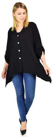 Made in US Artsy Blouse, Must Have Blouse, High End Blouse, Designer Blouse, Plus Size clothing, Plus Size Blouse, S,M,L,XL,1XL,2XL,3XL. Limited Quantity